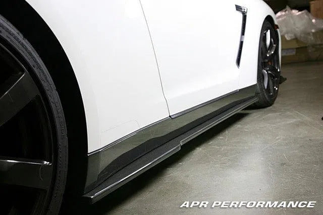 APR Performance Carbon Fiber Side Rocker Extensions GTR for Nissan GTR 2008 - 2016-DSG Performance-USA