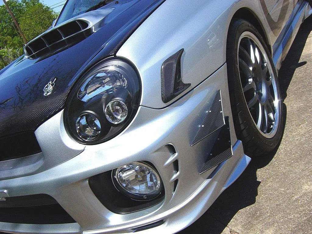 APR Performance Front Bumper Canard Set for Subaru WRX 2002 - 2003-DSG Performance-USA