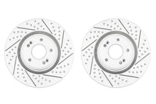 Load image into Gallery viewer, ARK Performance Hyundai Genesis Coupe 2010-2016 Drilled &amp; Slotted / Standard Brake Rotors-DSG Performance-USA