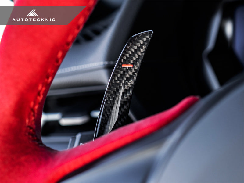 AutoTecknic Dry Carbon Battle Version Shift Paddles - A90 Supra 2020-Up-DSG Performance-USA