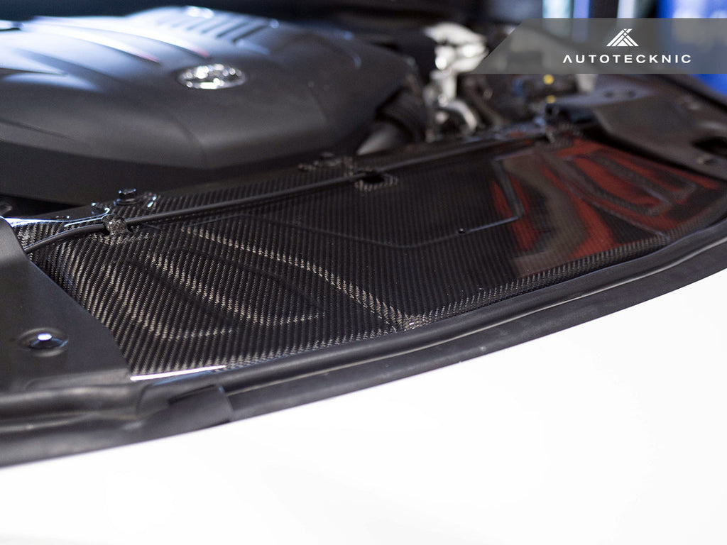 AutoTecknic Dry Carbon Fiber Cooling Plate - A90 Supra-DSG Performance-USA