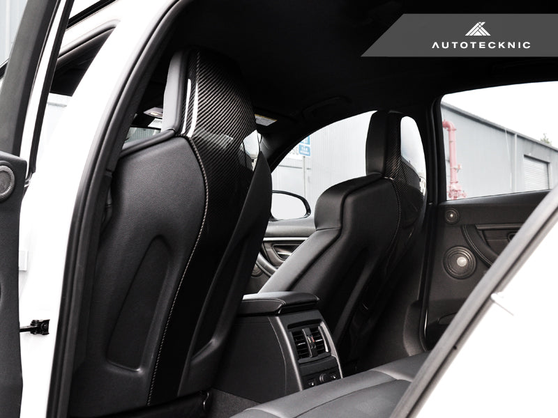 AutoTecknic Dry Carbon Seat Back Cover - F87 M2 Competition | F80 M3 | F82 M4-DSG Performance-USA