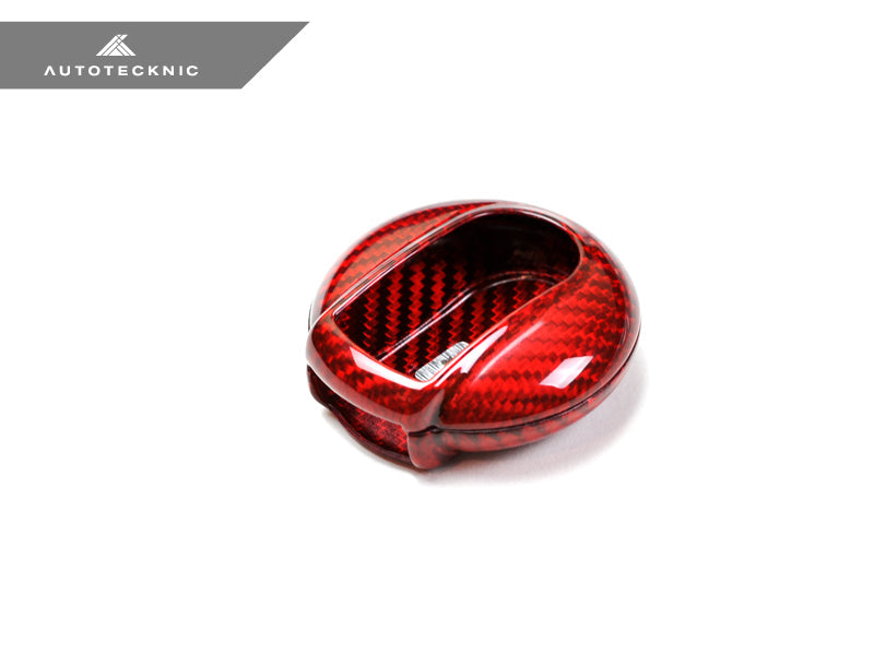 AutoTecknic Red Carbon Key Case - MINI Cooper F54/ F55/ F56/ F57 | Countryman F60-DSG Performance-USA