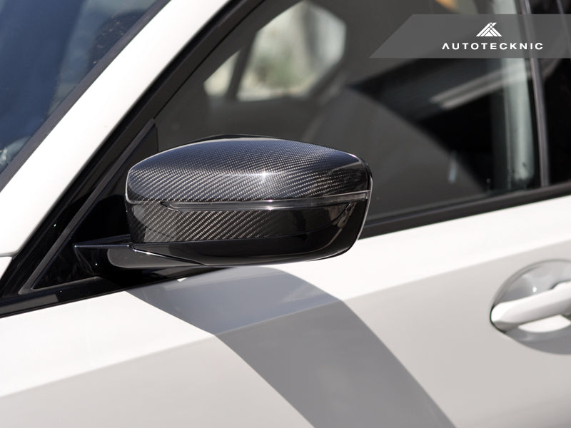 AutoTecknic Replacement Version II Dry Carbon Mirror Covers - G30 5-Series | G32 6-Series GT | G11 7-Series-DSG Performance-USA