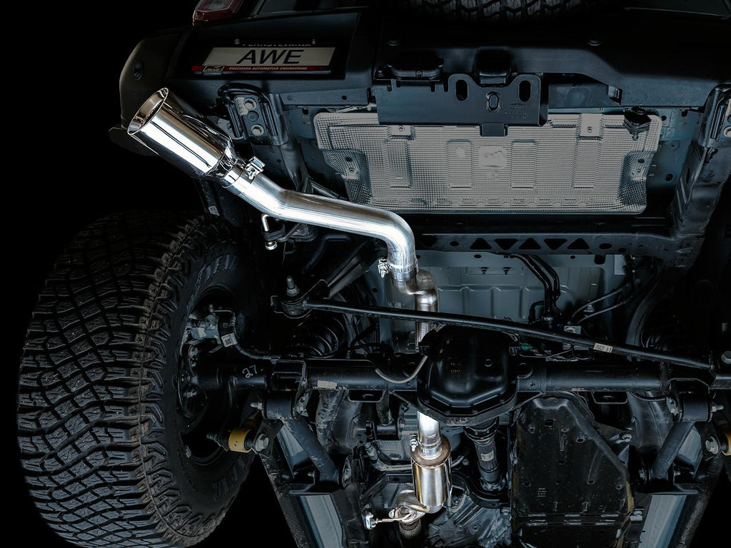 AWE Tuning 0FG Catback Exhaust for Ford Bronco with Bash Guard- Single-DSG Performance-USA