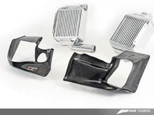 Load image into Gallery viewer, AWE Tuning Audi 2.7T Performance Intercooler Kit - w/Carbon Fiber Shrouds-DSG Performance-USA