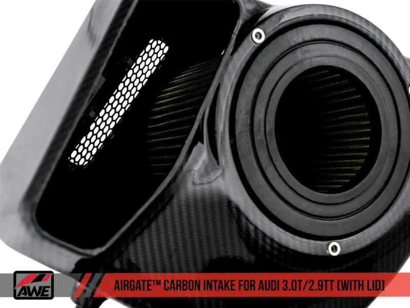 AWE Tuning Audi B9 S4/S5 3.0T Carbon Fiber AirGate Intake w/ Lid-DSG Performance-USA