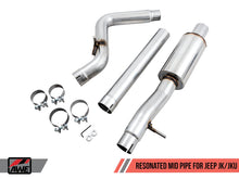 Load image into Gallery viewer, AWE Tuning Resonated Mid Pipe for Jeep JK/JKU 3.6L-DSG Performance-USA