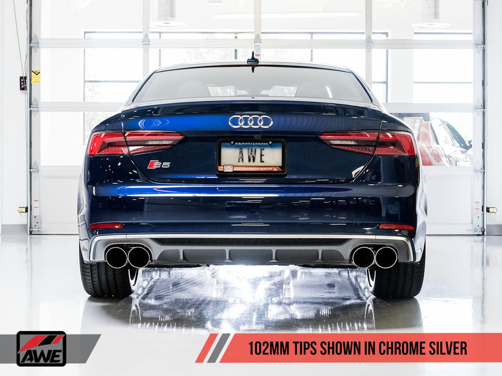 AWE Tuning Touring Edition Exhaust for Audi B9 S5 Coupe-DSG Performance-USA