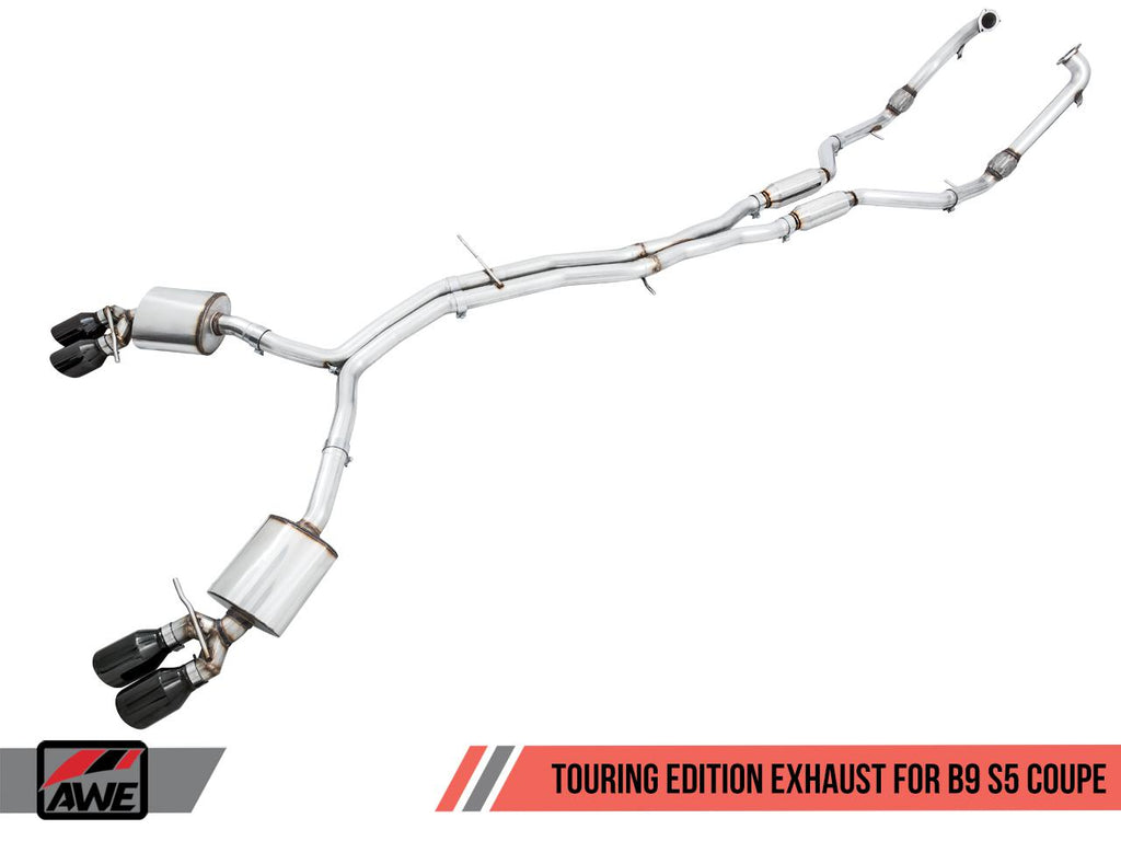 AWE Tuning Touring Edition Exhaust for Audi B9 S5 Coupe-DSG Performance-USA