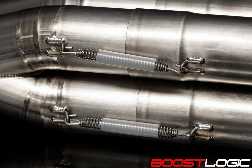 Boost Logic Formula Series Quadzilla Titanium Midpipe Nissan R35 GTR 09+-DSG Performance-USA
