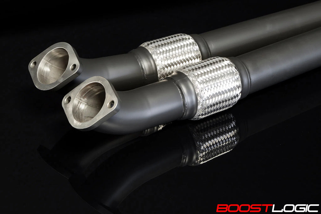 Boost Logic Midpipe (Y-Pipe) Nissan R35 GTR 09+ (Coated)-DSG Performance-USA