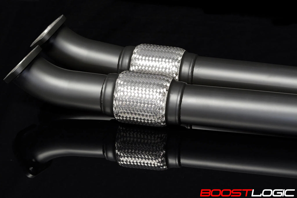 Boost Logic Midpipe (Y-Pipe) Nissan R35 GTR 09+ (Coated)-DSG Performance-USA
