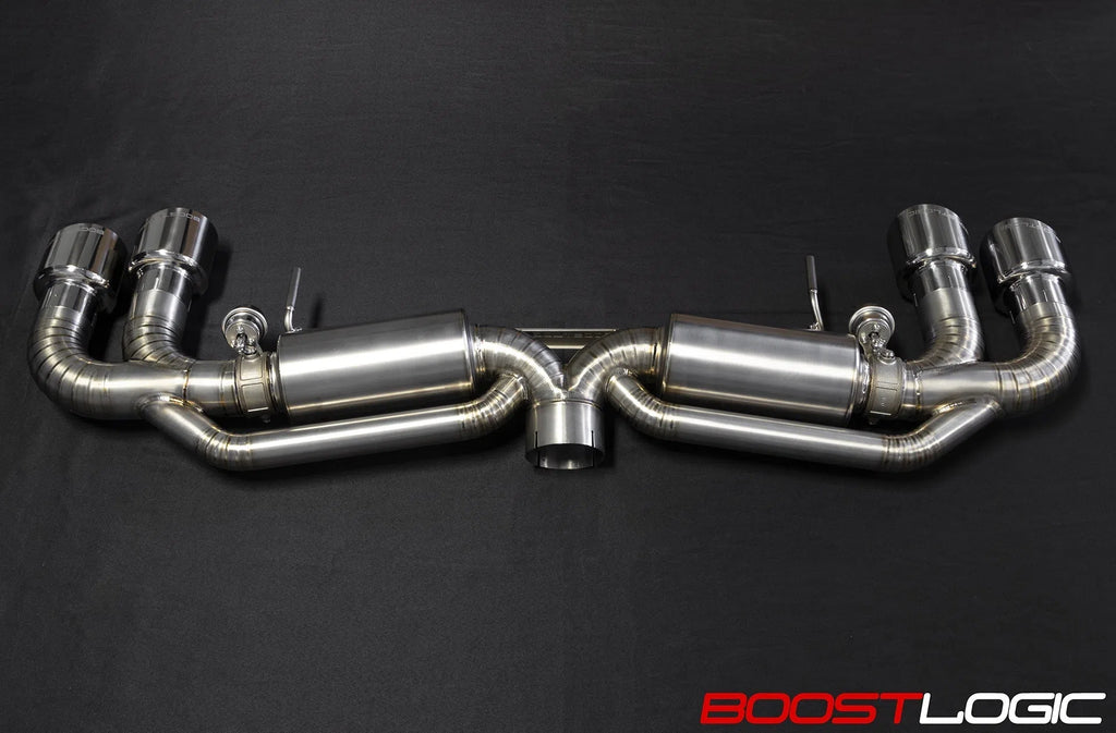 Boost Logic R35 4" Titanium Exhaust Nissan R35 GTR 09+-DSG Performance-USA
