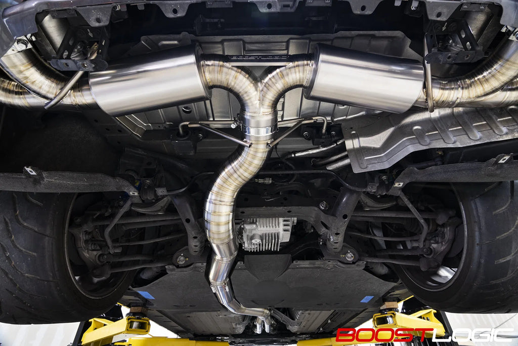Boost Logic R35 4" Titanium Exhaust Nissan R35 GTR 09+-DSG Performance-USA