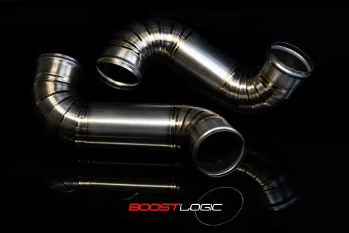Boost Logic S Pipes in 3" Titanium Nissan R35 GTR 09+-DSG Performance-USA