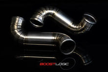 Load image into Gallery viewer, Boost Logic S Pipes in 3&quot; Titanium Nissan R35 GTR 09+-DSG Performance-USA