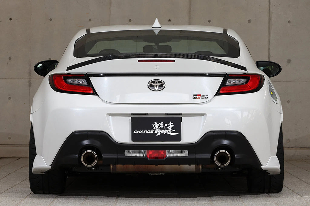 Charge Speed Twill Weave Carbon Rear Lip Spoiler for Subaru BR-Z ZD8 & Toyota GR86 All Models 2022-2026-DSG Performance-USA