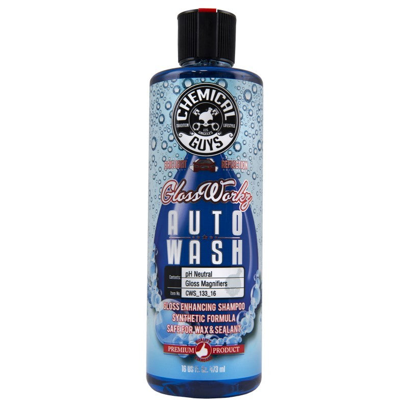 Chemical Guys Glossworkz Gloss Booster & Paintwork Cleanser Shampoo - 16oz - Case of 6-DSG Performance-USA