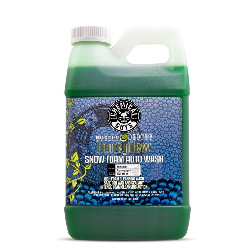 Chemical Guys Honeydew Snow Foam Auto Wash Cleansing Shampoo - 64oz - Case of 4-DSG Performance-USA