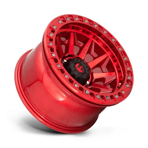 D113 Covert Beadlock Wheel - 17x9 / 6x135 / -15mm Offset - Candy Red-DSG Performance-USA