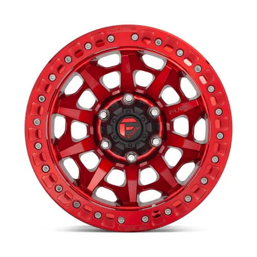 D113 Covert Beadlock Wheel - 17x9 / 6x135 / -15mm Offset - Candy Red-DSG Performance-USA