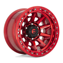 Load image into Gallery viewer, D113 Covert Beadlock Wheel - 17x9 / 6x135 / -15mm Offset - Candy Red-DSG Performance-USA