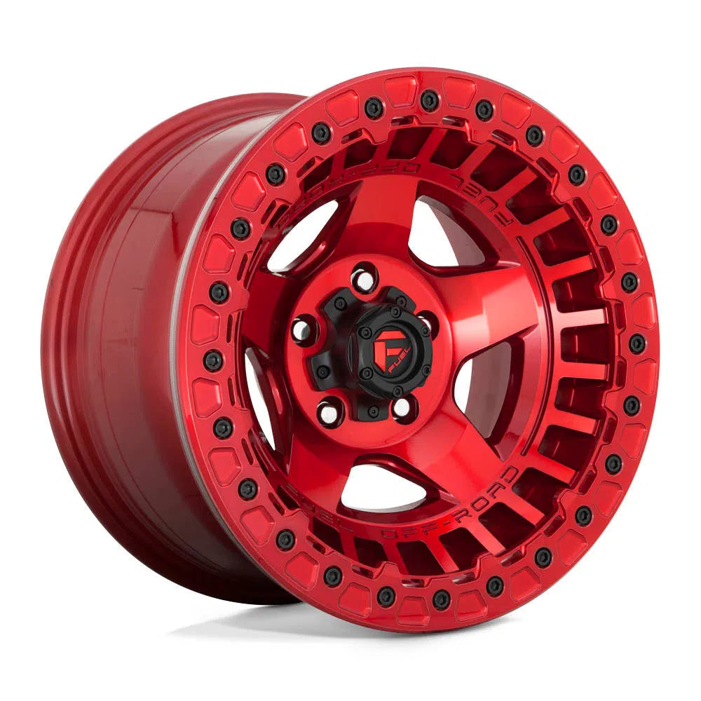 D117 Warp Beadlock Wheel - 17x9 / 5x127 / -15mm Offset - Candy Red-DSG Performance-USA