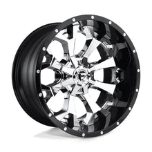 Load image into Gallery viewer, D246 Assault Wheel - 20x10 / 8x180 / -18mm Offset - Chrome Plated Gloss Black Lip-DSG Performance-USA