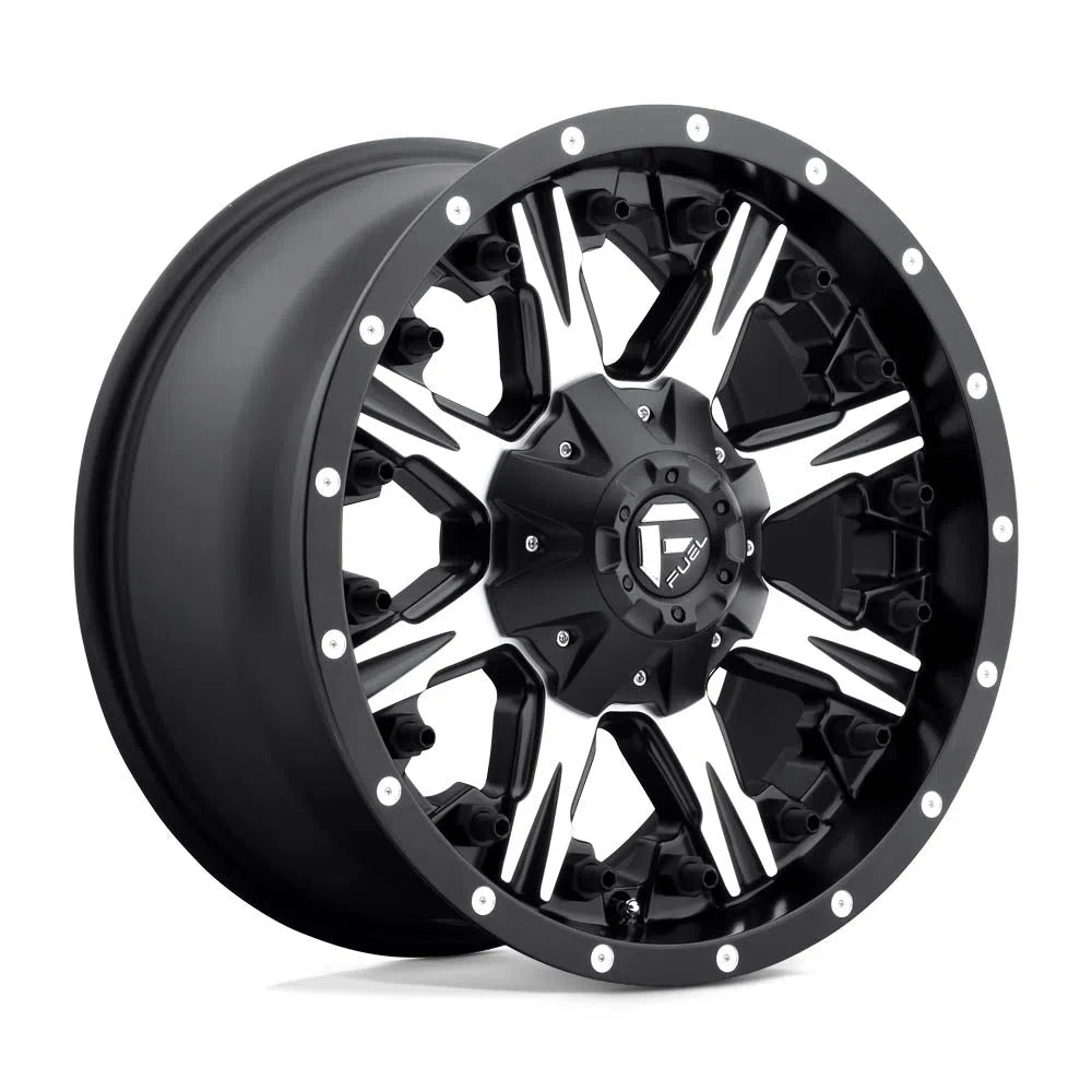 D541 Nutz Wheel - 20x9 / 5x139.7 / 5x150 / +1mm Offset - Matte Black Machined-DSG Performance-USA