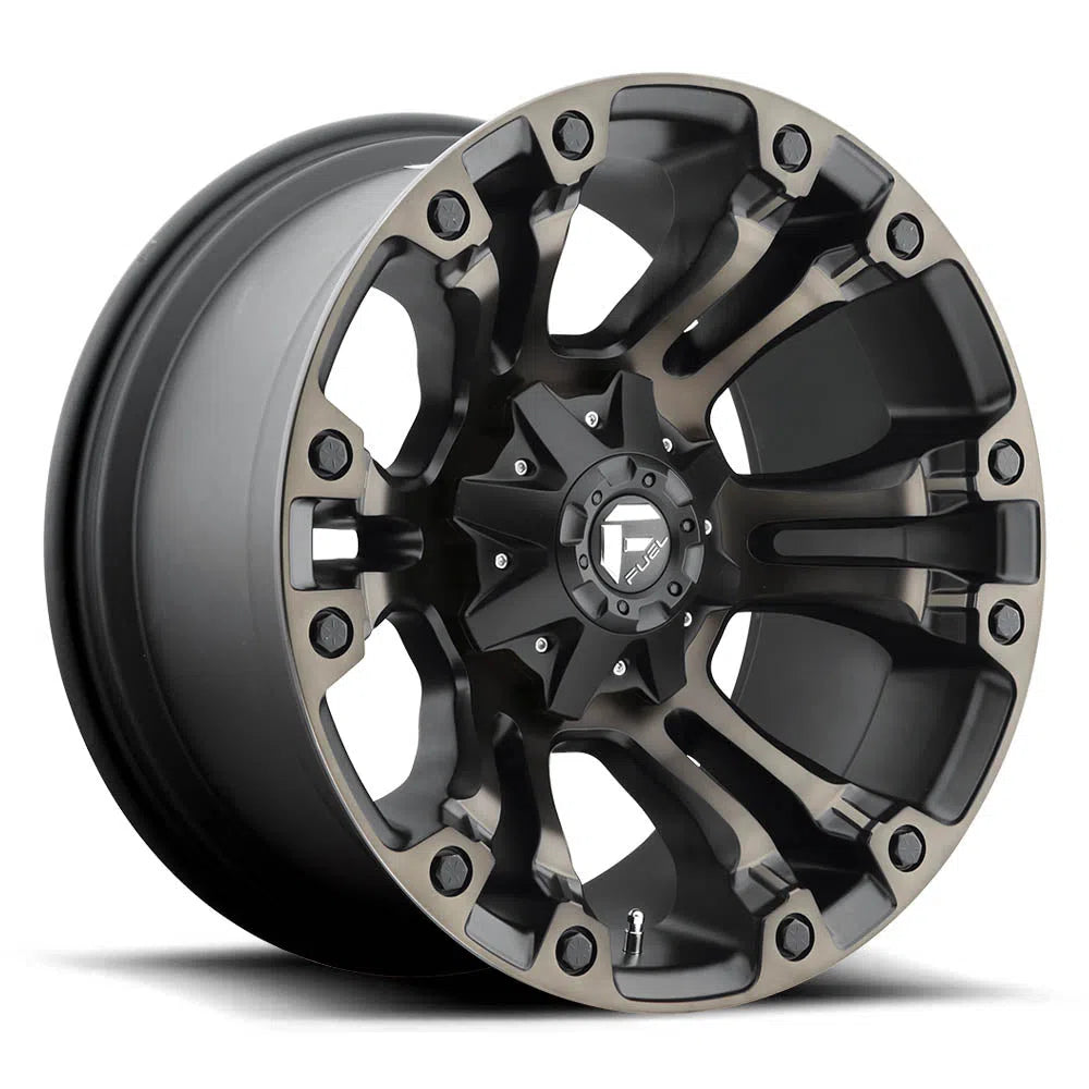 D569 Vapor Wheel - 18x9 / 6x135 / 6x139.7 / -12mm Offset - Matte Black Double Dark Tint-DSG Performance-USA