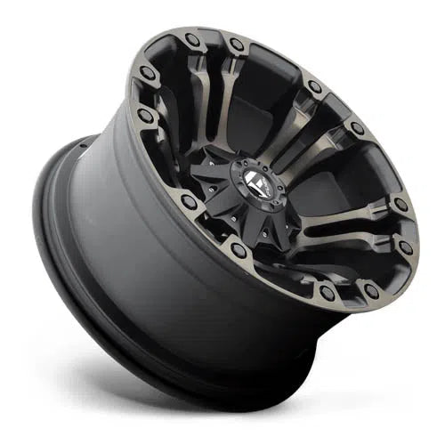 D569 Vapor Wheel - 20x10 / 5x139.7 / 5x150 / -18mm Offset - Matte Black Double Dark Tint-DSG Performance-USA