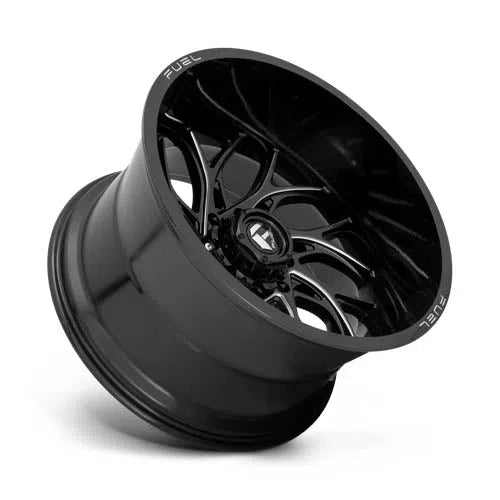 D741 Runner Wheel - 22x12 / 8x170 / -44mm Offset - Gloss Black Milled-DSG Performance-USA