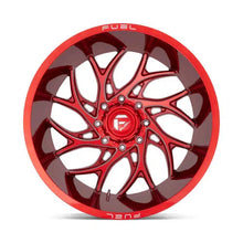 Load image into Gallery viewer, D742 Runner Wheel - 20x10 / 5x127 / -18mm Offset - Candy Red Milled-DSG Performance-USA
