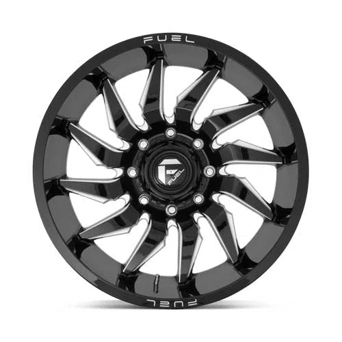 D744 Saber Wheel - 20x9 / 5x150 / +1mm Offset - Gloss Black Milled-DSG Performance-USA