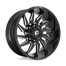 Load image into Gallery viewer, D744 Saber Wheel - 22x12 / 8x165.1 / -44mm Offset - Gloss Black Milled-DSG Performance-USA