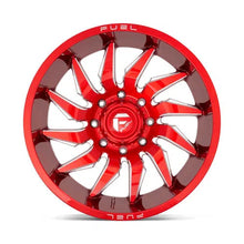 Load image into Gallery viewer, D745 Saber Wheel - 20x10 / 8x180 / -18mm Offset - Candy Red Milled-DSG Performance-USA