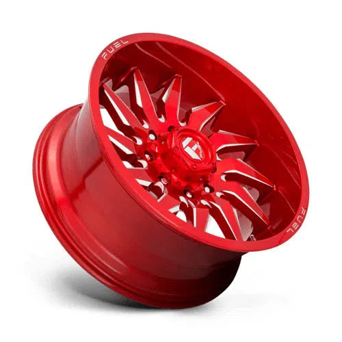 D745 Saber Wheel - 20x9 / 6x139.7 / +1mm Offset - Candy Red Milled-DSG Performance-USA