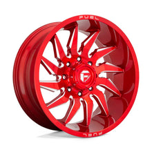 Load image into Gallery viewer, D745 Saber Wheel - 22x12 / 5x127 / -44mm Offset - Candy Red Milled-DSG Performance-USA