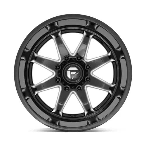 D749 Hammer Wheel - 20x10 / 5x127 / -18mm Offset - Gloss Black Milled-DSG Performance-USA