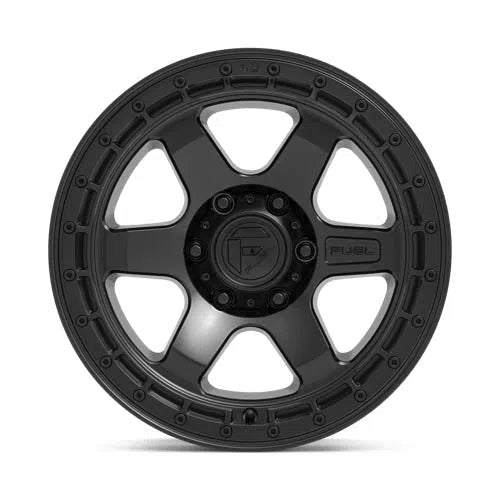 D750 Block Wheel - 17x9 / 6x135 / +1mm Offset - Matte Black With Black Ring-DSG Performance-USA