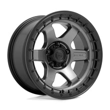 Load image into Gallery viewer, D752 Block Wheel - 17x9 / 5x127 / +1mm Offset - Matte Gunmetal With Black Ring-DSG Performance-USA