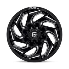 Load image into Gallery viewer, D753 Reaction Wheel - 15x8 / 5x114.3 / 5x120.65 / -18mm Offset - Gloss Black Milled-DSG Performance-USA