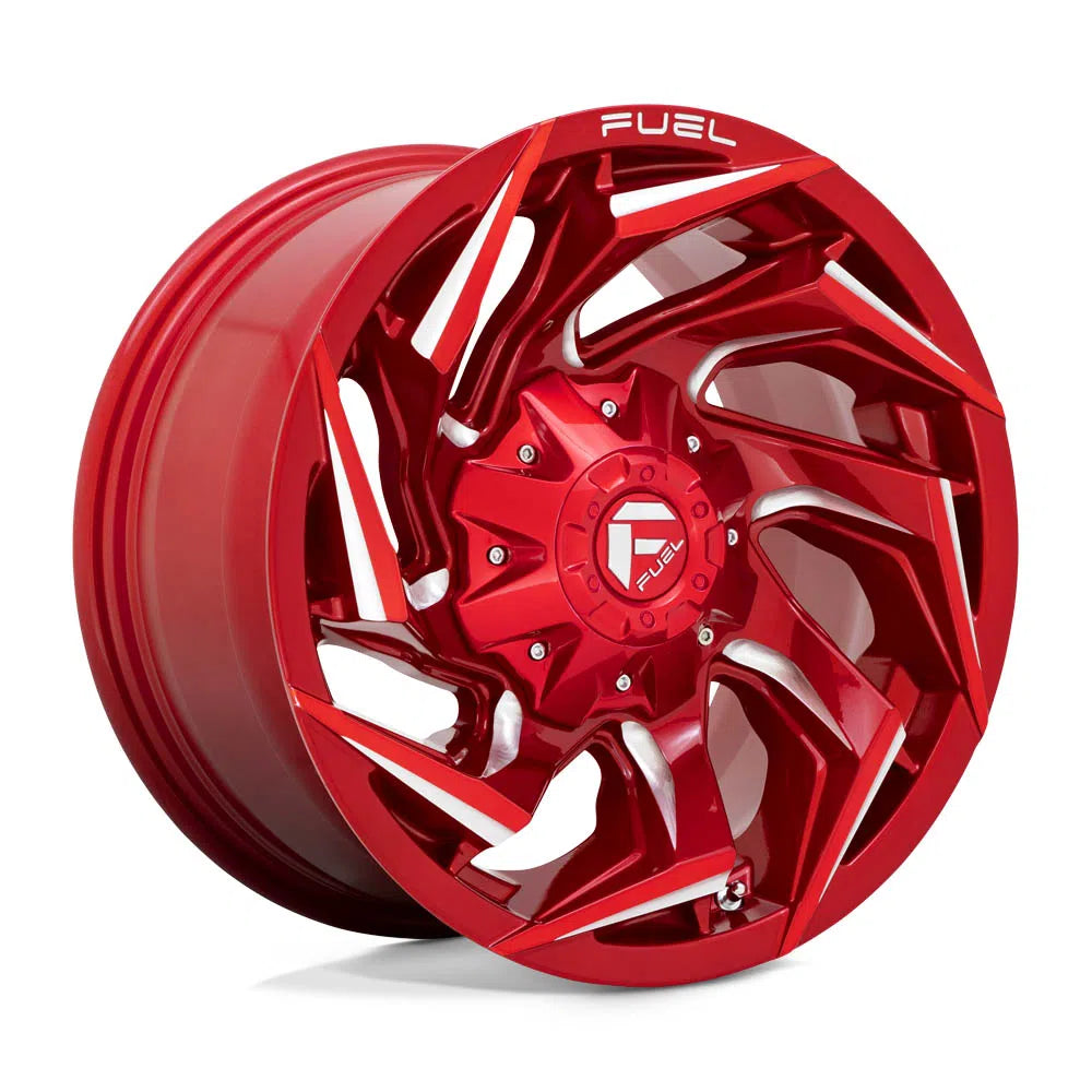 D754 Reaction Wheel - 15x8 / 6x139.7 / -18mm Offset - Candy Red Milled-DSG Performance-USA