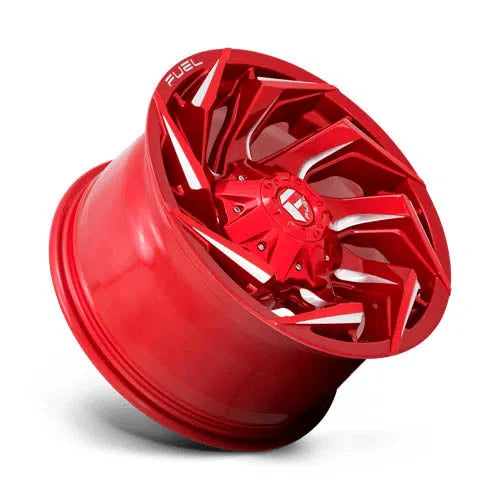 D754 Reaction Wheel - 20x9 / 8x165.1 / +1mm Offset - Candy Red Milled-DSG Performance-USA