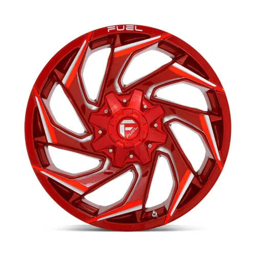 D754 Reaction Wheel - 20x9 / 8x165.1 / +20mm Offset - Candy Red Milled-DSG Performance-USA
