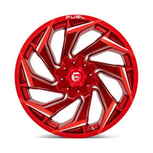 Load image into Gallery viewer, D754 Reaction Wheel - 22x12 / 8x180 / -44mm Offset - Candy Red Milled-DSG Performance-USA