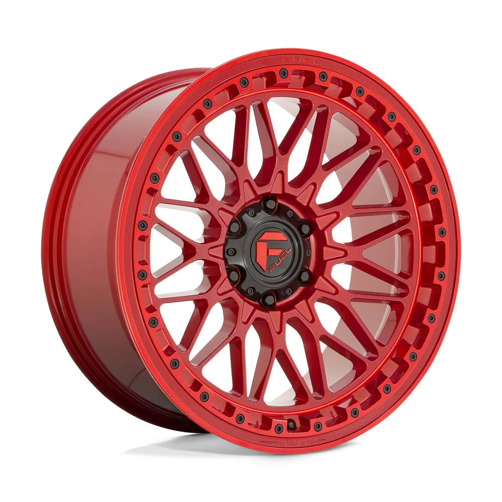 D758 Trigger Wheel - 17x9 / 5x127 / +1mm Offset - Candy Red-DSG Performance-USA