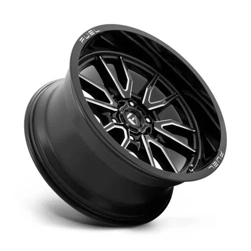 D761 Clash Wheel - 17x9 / 6x120 / +1mm Offset - Gloss Black Milled-DSG Performance-USA