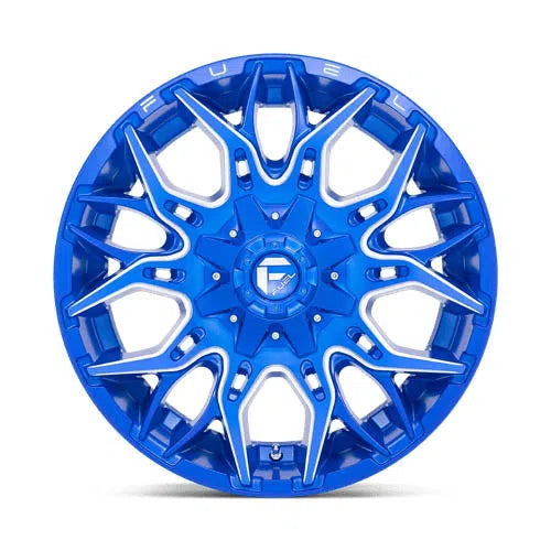 D770 Twitch Wheel - 20x9 / 8x170 / +1mm Offset - Anodized Blue Milled-DSG Performance-USA